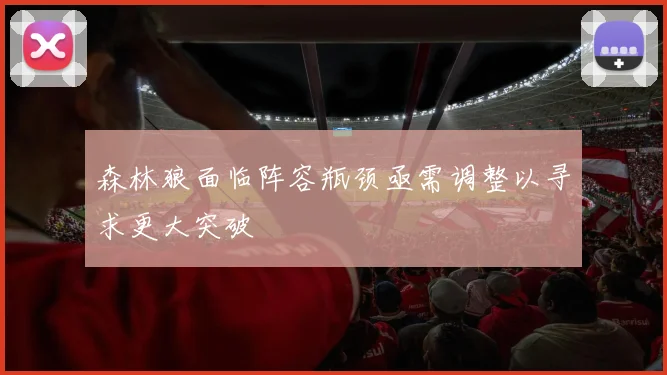 森林狼面临阵容瓶颈亟需调整以寻求更大突破